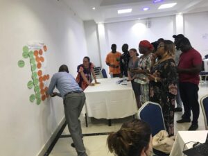 Exercice pratique formation sur la sensibilité aux conflits en Côte d’Ivoire 