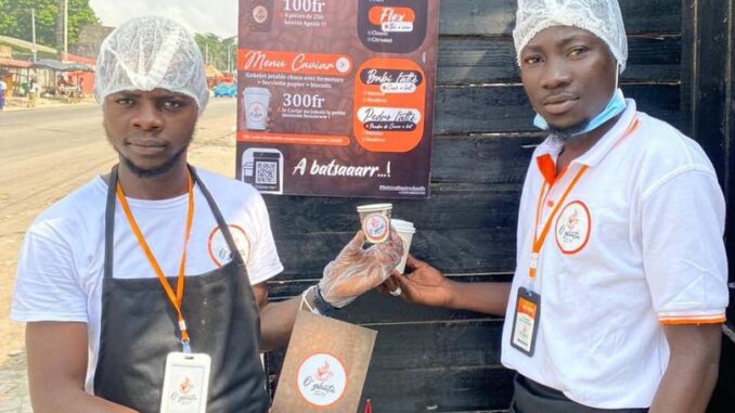 De retour au pays. Kevin et Evra deux jeunes entrepreneurs fondent O'gbata Café